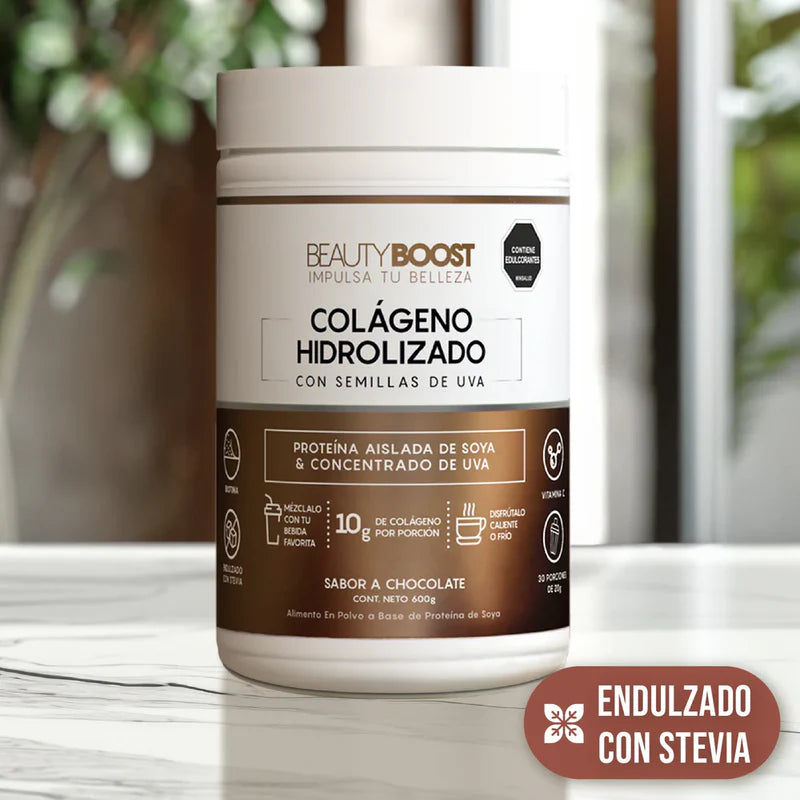 KIT 2 COLÁGENOS HIDROLIZADOS CON RESVERATROL BEAUTY BOOST (EL COLÁGENO DE LAS CELEBRIDADES) - PAGUE 1 LLEVE 2