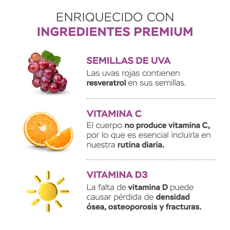 KIT 2 COLÁGENOS HIDROLIZADOS CON RESVERATROL BEAUTY BOOST (EL COLÁGENO DE LAS CELEBRIDADES) - PAGUE 1 LLEVE 2