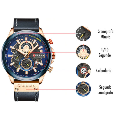 RELOJ CURREN CHRONOS 8380™ - PRESENCIA Y EXCLUSIVIDAD